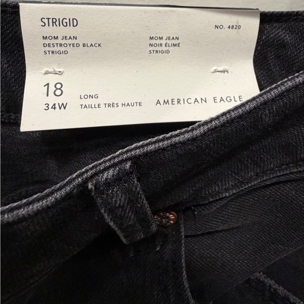 American Eagle 🦅 Outfitters Strigid Mom Jean - Picture 11 of 12